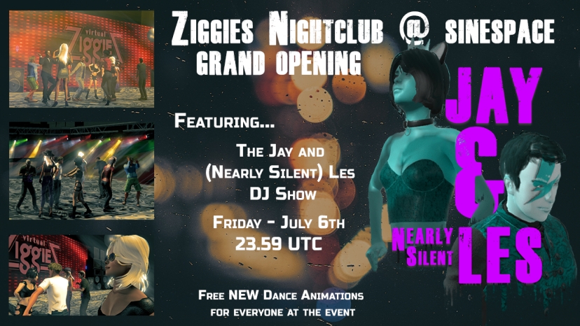 Ziggies Nightclub Grand Opening on Friday!